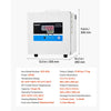 VEVOR Laboratory Incubator 1.6 Gal / 6 L Microbiological Lab Incubator, For Petri Dishes, Room Temp+41℉ to 149℉ PID Temperature Control, Compact & Portable, Digital Panel, Constant Temperature