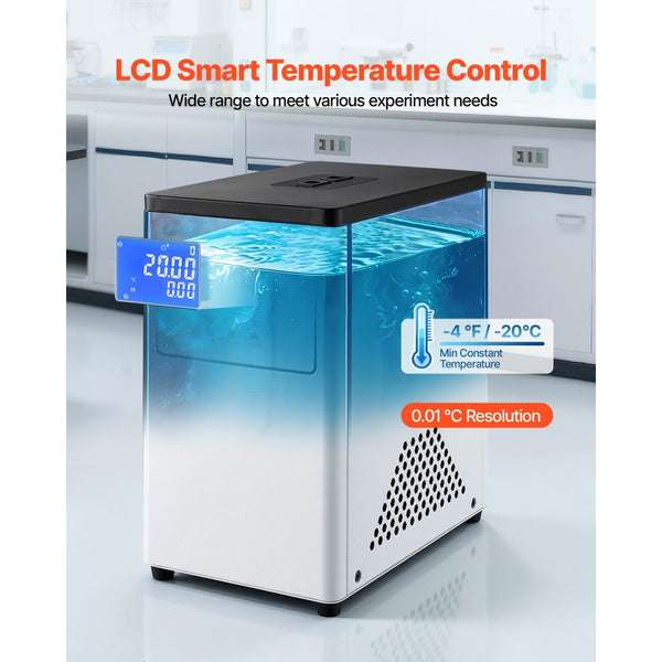 Vevor Laboratory Chiller Circulator 3.4 L Dual Circulation -20℃ to Roo ...