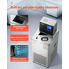 VEVOR Laboratory Chiller Circulator, -30℃-100℃, 6 L Internal and External Dual Circulation, Low Temperature Cooling Liquid Circulator Pump Chiller, Recirculating Chiller Water Bath for Laboratory