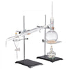 VEVOR Essential Oil Distillation Kit, 500ml Distillation Apparatus, 3.3 Boro Lab Glassware Distillation Kit with Alcohol Lamp, Ceramic Mesh and 24, 40 Joint, 28 pcs Set