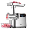 VEVOR Electric Meat Grinder, 5 Lbs/Min Capacity, #8 Meat Mincer with 3 Grinding Plates, 3 Sausage Stuffing Tubes & Kubbe Kit, 700W/0.77HP Sausage Stuffer Maker for Home Kitchens, ETL Listed