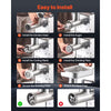 VEVOR Commercial Meat Grinder, 13 Lbs/Min Capacity, #22 Electric Meat Mincer with 3 Plates, 3 Sausage Stuffing Tubes, 750W/1HP Stainless Steel Sausage Maker for Home Kitchen & Restaurants, ETL Listed