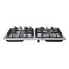 VEVOR 24 inch Gas Cooktop 4 Burners Gas Stove Top, Max 27000BTU Built-in Stainless Steel Stove Top LPG/NG Convertible Dual Fuel Cooktop Stoves with Thermocouple Protection for Kitchen Apartment Rvs