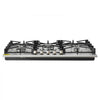 VEVOR 36 inch Gas Cooktop 5 Burners Gas Stove Top, Max 38300BTU Built-in Stainless Steel Stove Top LPG/NG Convertible Dual Fuel Cooktop Stoves with SABAF Dual-Ring Burner for Kitchen Apartment Rvs