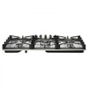 VEVOR 36 inch Gas Cooktop 5 Burners Gas Stove Top, Max 38300BTU Built-in Stainless Steel Stove Top LPG/NG Convertible Dual Fuel Cooktop Stoves with SABAF Dual-Ring Burner for Kitchen Apartment Rvs