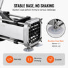 VEVOR French Fry Cutter, Potato Slicer with 1/2-Inch and 3/8-Inch Stainless Steel Blades, Manual Potato Cutter Chopper with Suction Cups, Great for Potato, French Fries, Cucumber, Vegetables, Carrot