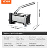 VEVOR French Fry Cutter, Potato Slicer with 1/2-Inch and 3/8-Inch Stainless Steel Blades, Manual Potato Cutter Chopper with Suction Cups, Great for Potato, French Fries, Cucumber, Vegetables, Carrot