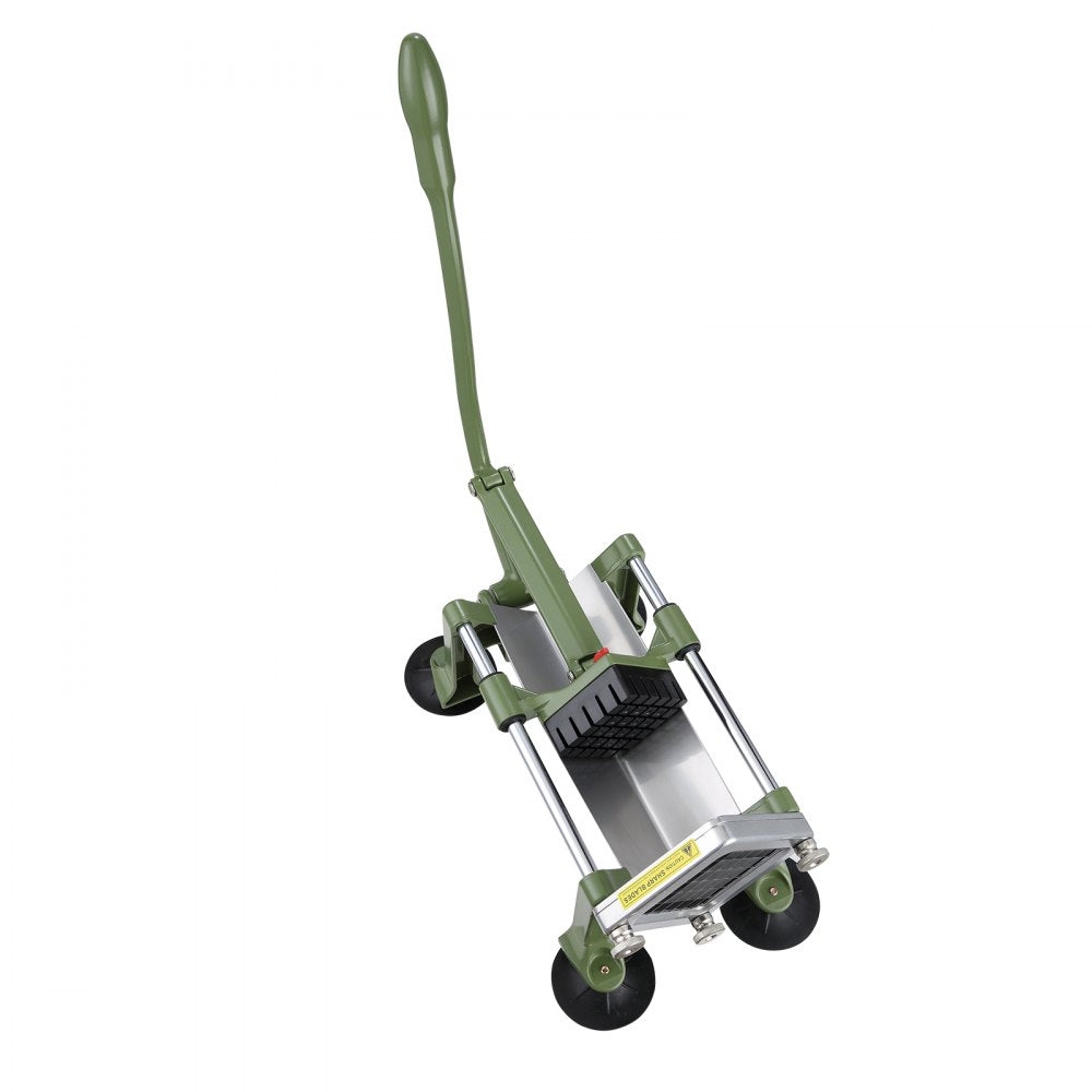 VEVOR French Fry Cutter, Potato Slicer with 1/2-Inch Stainless Steel Blade, Manual Potato Cutter Chopper with Suction Cups, Great for Potato, French Fries, Cucumber, Vegetables, Carrot