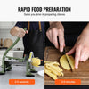VEVOR French Fry Cutter, Potato Slicer with 3/8-Inch Stainless Steel Blade, Manual Potato Cutter Chopper with Suction Cups, Great for Potato, French Fries, Cucumber, Vegetables, Carrot