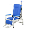 VEVOR Infusion Chair with IV Pole 90°-160° Reclining Phlebotomy Chair, 400LBS Capacity Medical Infusion Recliner with Soft Padded Seat, Footrest & Storage Basket for Blood Draw, IV Transfusion