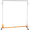 VEVOR Z Rack, Industrial Grade Z Base Garment Rack, Rolling Z Garment Rack, Sturdy Steel Z Base Clothing Rack with Lockable Casters for Home Garment Store Display Commercial Use Oran