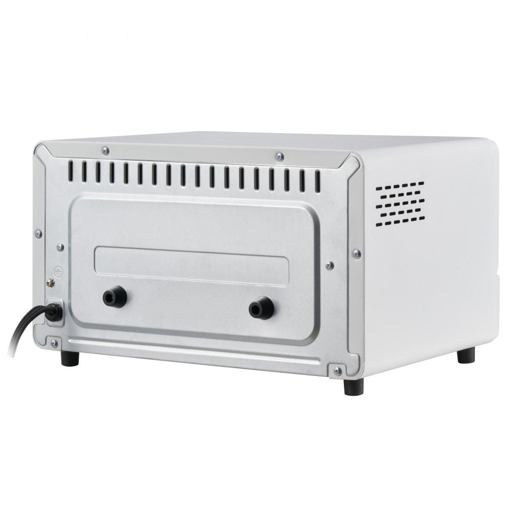 VEVOR 5-IN-1 Steam Oven Toaster, 12L Convection Oven, 1300W Steam Toaster Oven Countertop Combo with Grill, Pizza Pan, Gloves, 2 Slices Toast, 6-inch Pizza, Home and Commercial Use