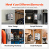 VEVOR 3 Phase Converter - 2HP 7A 220V Single Phase to 3 Phase Converter, 220V Input/Output, Digital Phase Shifter for Residential & Light Commercial Use (One Converter for One Motor Only)