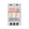 VEVOR 3 Phase Converter- 7.5HP 23A 220V Single Phase to 3 Phase Converter, Digital Phase Shifter for Residential & Light Commercial Use, 220V Input/Output (One DPS Must Be Used on One Motor Only)