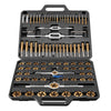 VEVOR Tap and Die Set, 86-Piece Metric and SAE Sizes M3 to M12, #4 to 5/8", with Coarse and Fine Thread Taps and Dies, Wrench, Carrying Case and Complete Accessories, for Threading and Rethreading