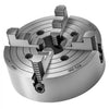 VEVOR 4-Jaw Lathe Chuck, 10 in (250 mm), Lathe Chuck, 0.6-9.84 in (15-250 mm) Clamping Range with T-key Fixing Screws Reversible Jaws, HT300 Cast Iron Material, Internal External for Wood Metal Lathe