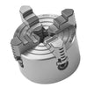 VEVOR 4-Jaw Lathe Chuck, 3 Inch (80 mm), 4-Jaw Independent Chuck, 0.1-3.15 in (5-80 mm) Clamping Range with T-key Fixing Screws Reversible Jaws, HT300 Material, Internal External for Wood Metal Lathe