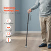 VEVOR Walking Cane for Man Woman, Folding Walking Stick with 8-Level Adjustable Height & Anti-Slip Tip, Lightweight and Portable Aluminum Mobility Walking Aid for Senior Adult, 250LBS Loading