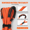 VEVOR 7/8" x 20' Kinetic Recovery Tow Rope 30,580 lbs, Heavy-Duty Off Road Snatch Strap, Extreme Duty 30% Elasticity Energy Snatch Strap for Jeep Car Truck ATV UTV SUV Tractor