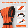 VEVOR 7/8" x 30' Kinetic Recovery Tow Rope 30,580lbs, Heavy-Duty Off Road Snatch Strap with 2 Soft Shackles (41750lbs) Extreme Duty 30% Elasticity Energy Snatch Strap Jeep Car Truck ATV Tractor