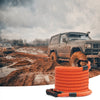 VEVOR 7/8" x 30' Kinetic Recovery Tow Rope 30,580lbs, Heavy-Duty Off Road Snatch Strap with 2 Soft Shackles (41750lbs) Extreme Duty 30% Elasticity Energy Snatch Strap Jeep Car Truck ATV Tractor