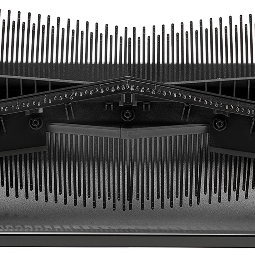 VEVOR 3 Packs Lawn Sweeper Brush Replacement, Compatible with VEVOR 26 in Lawn & Leaf Collector Sweepers, Yard Sweeper Brush Paddle with Durable V-Shaped Bristles for Easy Grass Leaf Cleanup