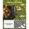 VEVOR 3 Packs Lawn Sweeper Brush Replacement, Compatible with VEVOR 30 in Lawn & Leaf Collector Sweepers, Yard Sweeper Brush Paddle with Durable V-Shaped Bristles for Easy Grass Leaf Cleanup