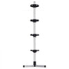 VEVOR Tire Organizing Rack, Robust Steel Tire Stand for 4 Tires with Rims, Compact Tyre Storage for Tires as wide as 225mm, Supports up to 220 lbs Weight, Perfect for Garage and Workshop