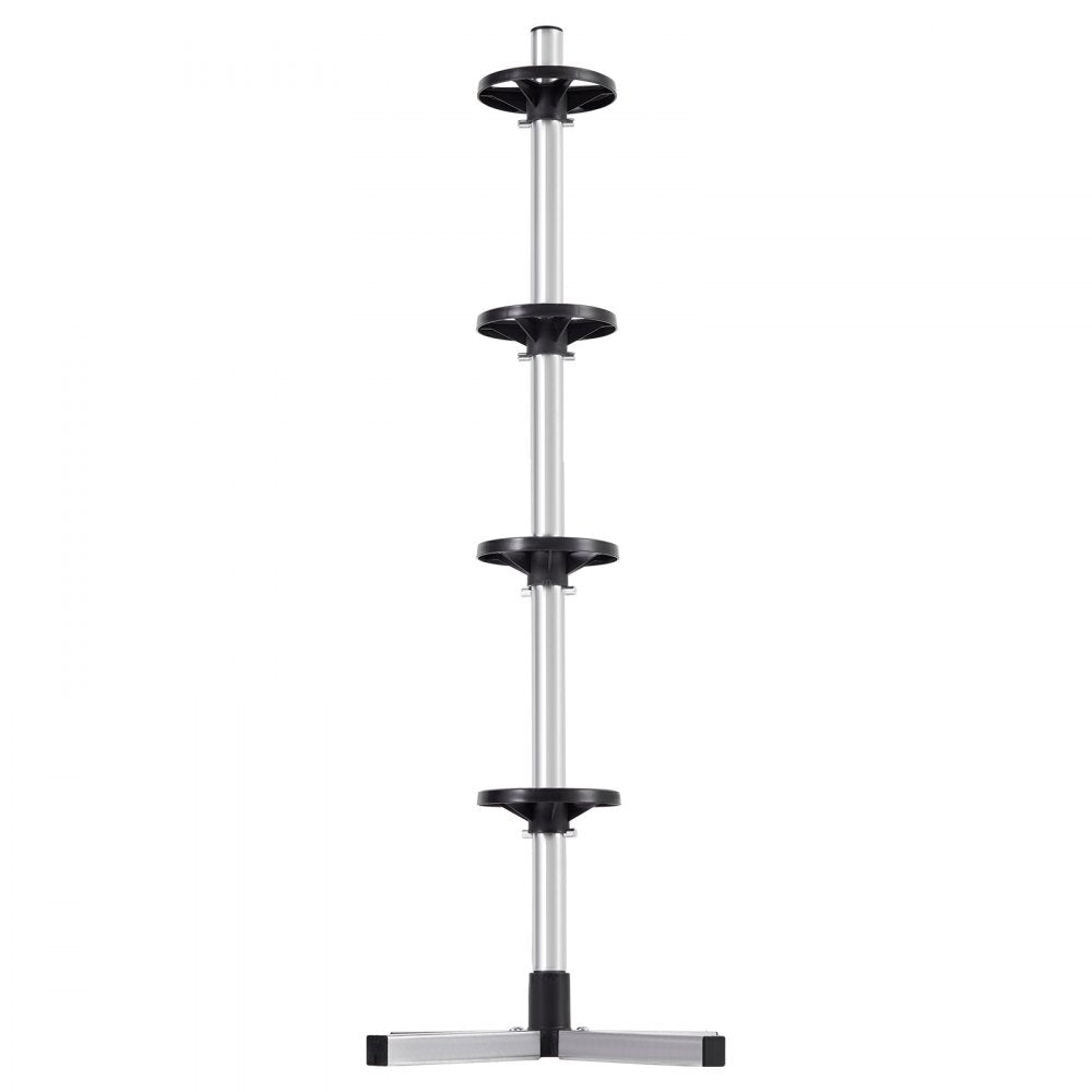 VEVOR Tire Organizing Rack, Robust Steel Tire Stand for 4 Tires with Rims, Compact Tyre Storage for Tires as wide as 225mm, Supports up to 220 lbs Weight, Perfect for Garage and Workshop