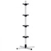VEVOR Tire Organizing Rack, Robust Steel Tire Stand for 4 Tires with Rims, Compact Tyre Storage for Tires as wide as 225mm, Supports up to 220 lbs Weight, Perfect for Garage and Workshop