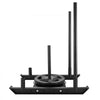 VEVOR Weight Training Sled, Pull Push Power Sled, Fitness Strength Resistance Training, Steel Workout Equipment for Athletic Exercise & Speed Improvement, Suitable for 2" Weight Plate, Black
