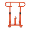 VEVOR Weight Sled, Steel Power Sled, Fitness Training Sleds for Athletic Exercise Speed Improvement, Workout Equipment with Adjustable Height Handle, Compatible with 1/2 in Weight Plates, Orange