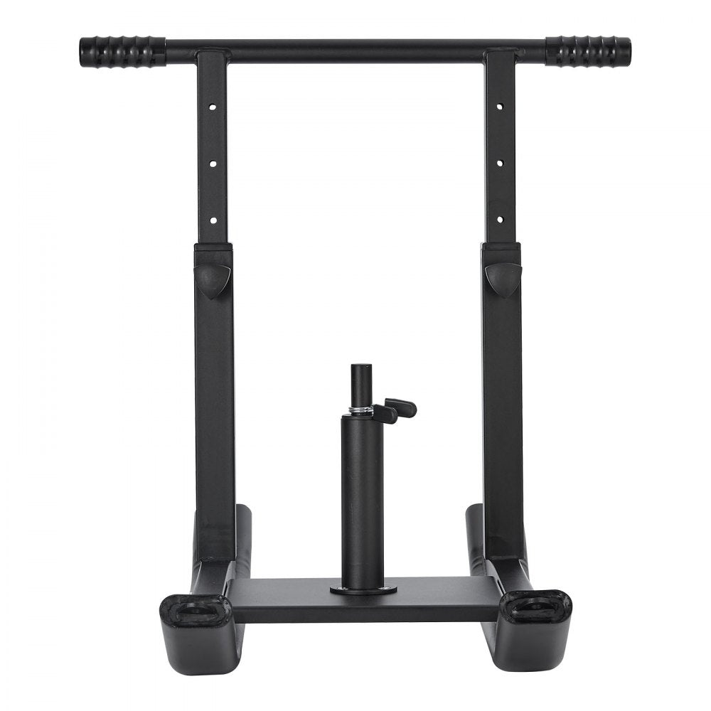 VEVOR Weight Sled, Steel Power Sled, Fitness Training Sleds for Athletic Exercise Speed Improvement, Workout Equipment with Adjustable Height Handle, Compatible with 1/2 in Weight Plates, Black