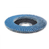 VEVOR Flap Discs 60 Grit, 4-1/2" x 7/8" Flap Discs for Angle Grinder, Type 29 Zirconia Flap Sanding Disc, Bevel Type Abrasive Grinding Wheels for Deburring, Rust Removal, Sanding, Finishing (10 Pack)