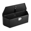VEVOR Trailer Tongue Box, 36" x 12.3" x 12" Steel Trailer Tongue Tool Box, Heavy Duty Storage Organizer with Lock and Keys, Utility Tool Chest for Pickup Truck Bed, RV, SUV, Off-Road Vehicle, Black
