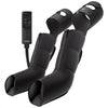 VEVOR Leg Compression Massager 9 Intensities Air Compression Leg Massager, For Daily Relaxation, 6 Massage Modes, 3 Heat Settings, Auto Shut-Off Timer, Adjustable Fit, with Storage Bag and Adapter