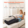 VEVOR Leg Compression Massager 6 Modes Air Compression Full Leg Massager, For Daily Relaxation, 9 Massage Intensities, 360° Coverage, Auto Shut-Off Timer, with Portable Storage Bag and Power Adapter