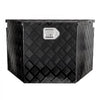 VEVOR Trailer Tongue Box, Aluminum Alloy Diamond Plate Tongue Box Tool Chest, Heavy Duty Trailer Box Storage with Lock and Keys, Utility Trailer Tongue Box for Pickup Truck, RV, Trailer, 39"x16.5"x12"