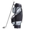 VEVOR Golf Cart Bag with 14 Way Organizer Divider Top, 41” 13 Pockets Premium Nylon Cart Bag, Durable Golf Bags with Handles & Dust Cover & Detachable Straps for Men & Women, Black Color-Block