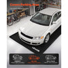 VEVOR Containment Mat, 7 ft 9 in x 18 ft, Non-Slip PVC Garage Floor Mat with a Cleaning Squeegee, Heavy Duty Durable Waterproof Containment Protection from Snow, Rain and Mud for Cars Parking, Black