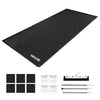 VEVOR Containment Mat, 8 ft 6 in x 20 ft, Non-Slip PVC Garage Floor Mat with a Cleaning Squeegee, Heavy Duty Durable Waterproof Protection from Snow, Rain and Mud for Cars SUVs Trucks Parking, Black