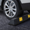 VEVOR Parking Stopper, 72 Inch Heavy Duty Parking Aid for Garage, Rubber Curb Garage Floor Stopper with Reflective Strips, Vehicles Gadgets for Cars Vans Trucks Tire Wheel Guide Block Stops Bumpers