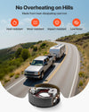 No overheating on hills: heat-resistant, wear-resistant, impact-resistant, low noise