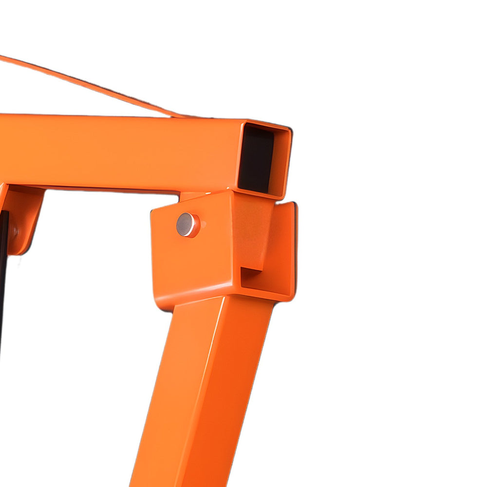 VEVOR Truck Crane, 1000 lbs Pickup Hitch Crane Trailer Hitch Mounted, Manual Hydraulic with 8T Hydraulic Jack, 360° Rotating Telescopic Boom,Foldable Truck Bed Jib for Machine Lumber Equipment Lifting