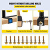 VEVOR Dolly Converter 13 Inch Width x 38 Inch Height Steel Converter Arms 250LBS Capacity Panel Dolly Handling Equippment