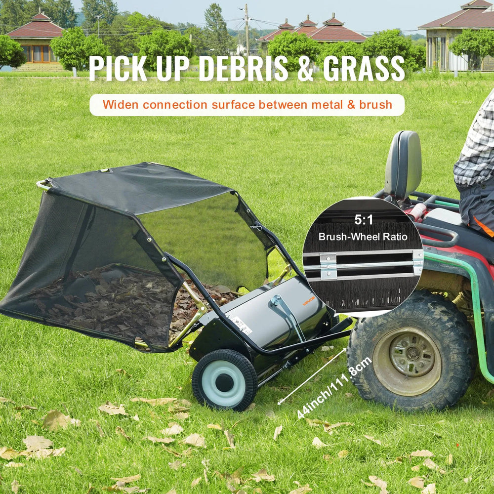 VEVOR Tow Behind Lawn Sweeper - image 3
