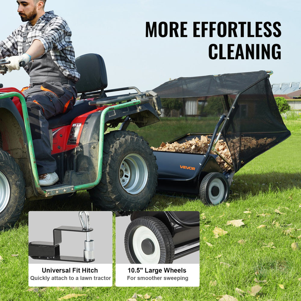 VEVOR Tow Behind Lawn Sweeper - image 6