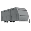 VEVOR Travel Trailer Cover, 28-31 ft RV Cover, Top 300D Oxford Fabric Camper Cover, Waterproof, Windproof and Rip-Stop Class A RV Cover, with Storage Bag, Repair Patches, Straps and Tire Covers
