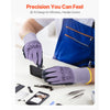 Work Gloves 12 Pairs Touch Screen Nitrile-Coated Garden Construction Gloves