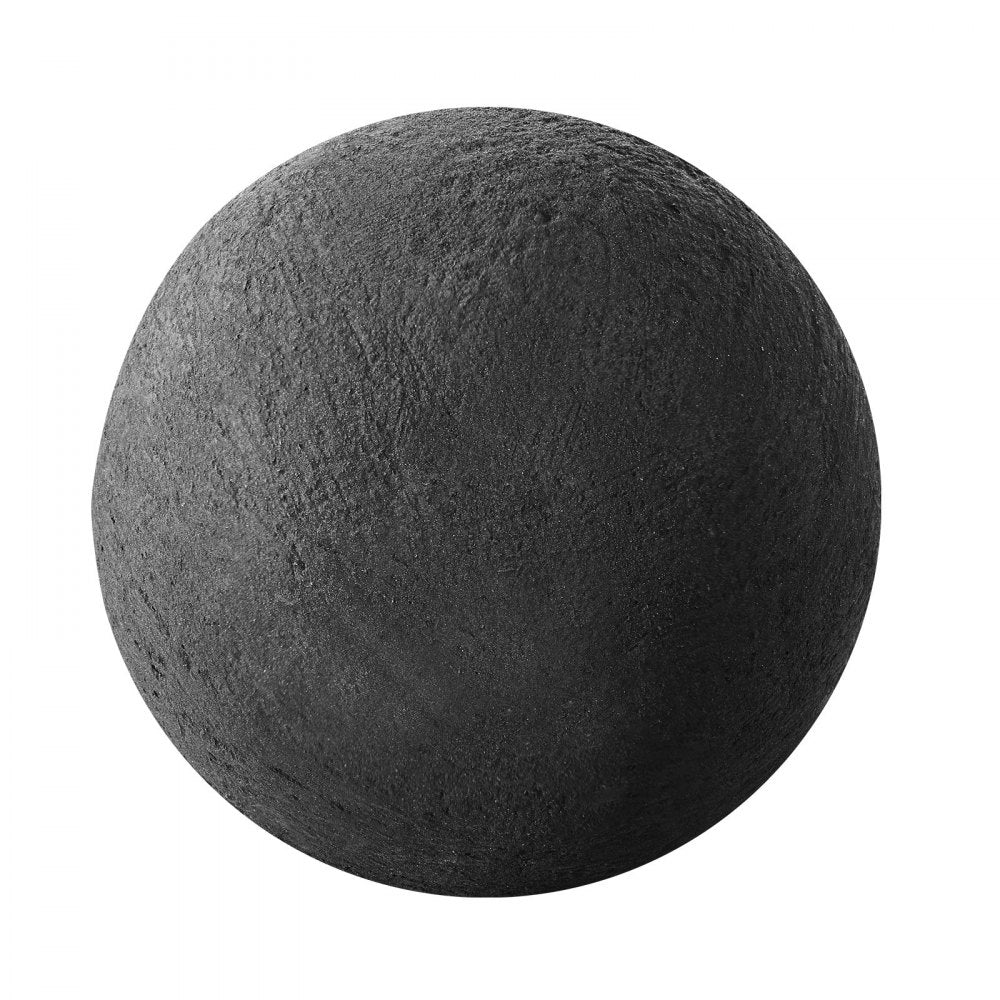 VEVOR Ceramic Fire Balls, 4 Inch 12 Pcs Round Fire Stones, Reusable Lava Rocks Indoor and Outdoor Use, Decorative Fire Pit Rocks for Propane/Gas Fireplace, Stove, Courtyard, Camping, Black